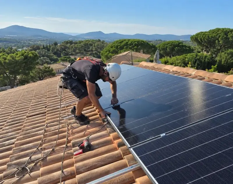 Installateur panneaux solaires Saint-Côme-et-Maruéjols — pose photovoltaïque sur toiture